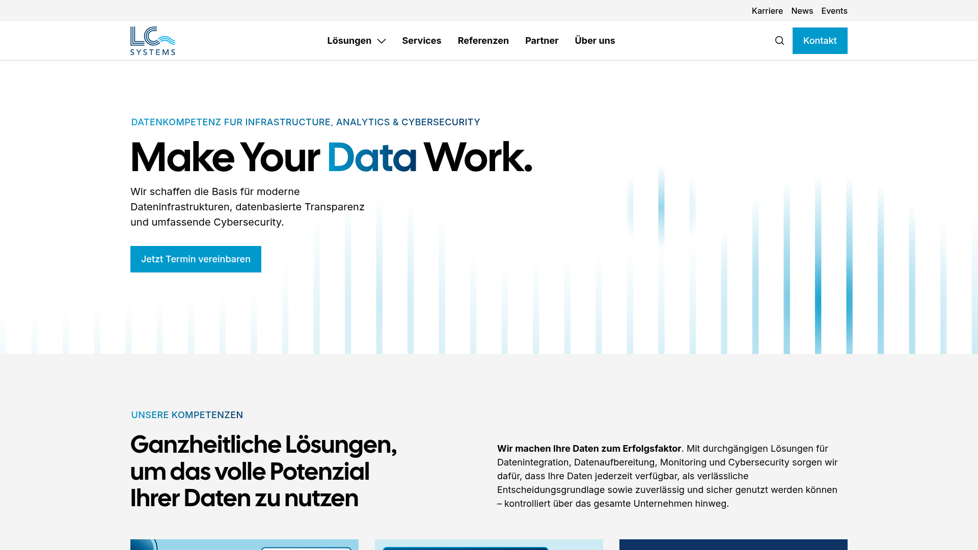Website von LC Systems-Engineering AG