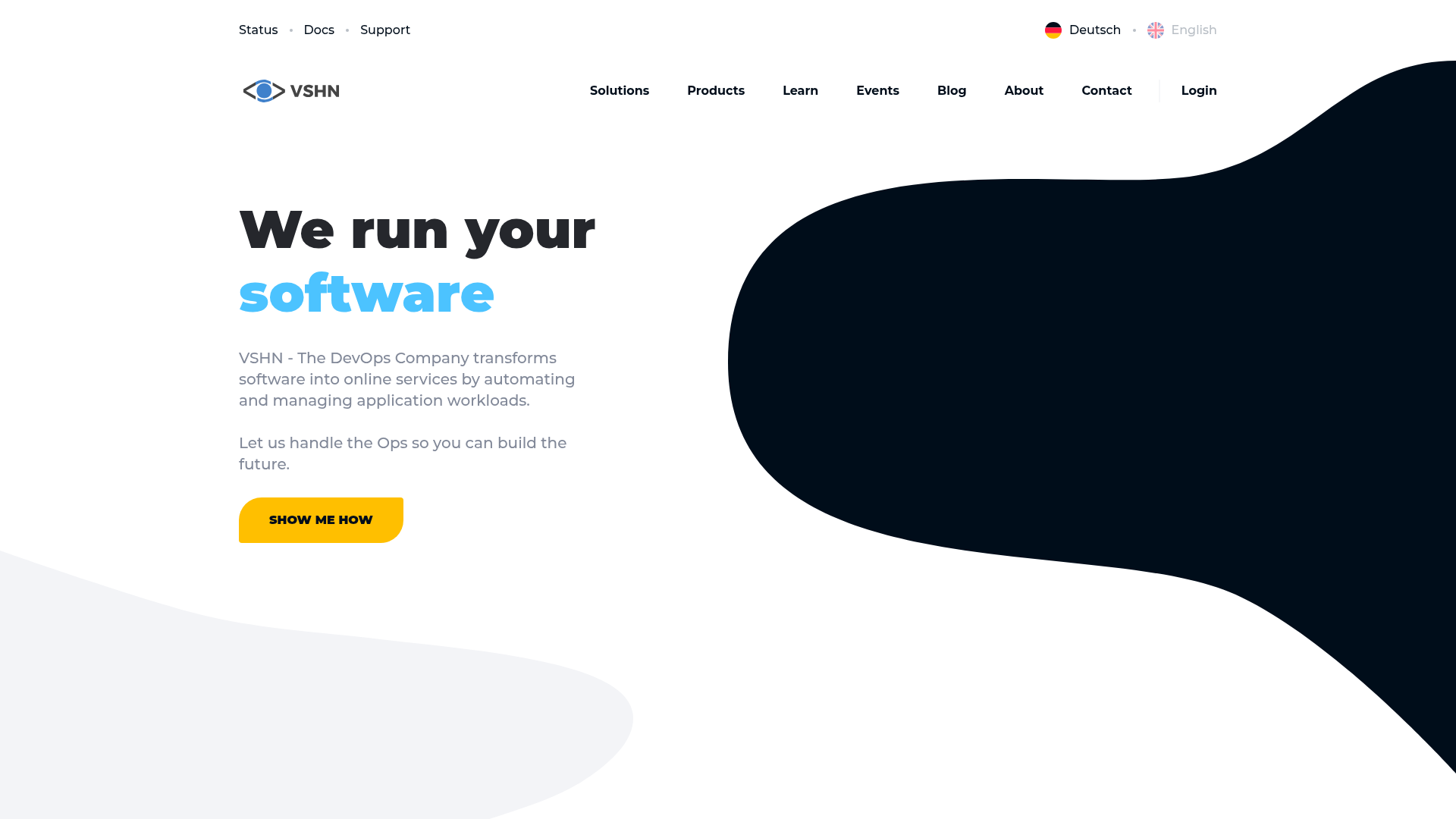 Website von VSHN AG