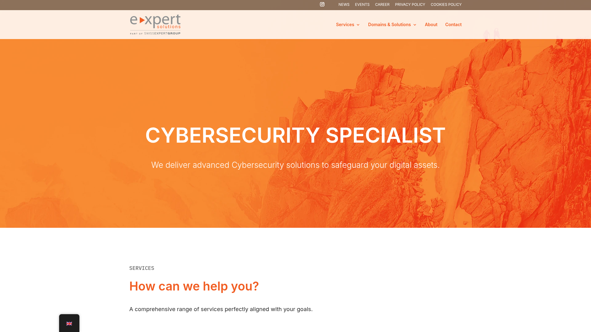 Website von E-Xpert Solutions