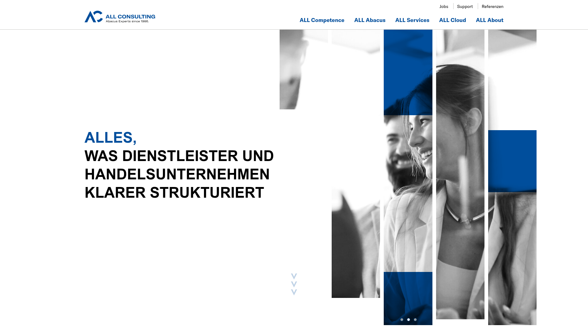 Website of All Consulting AG