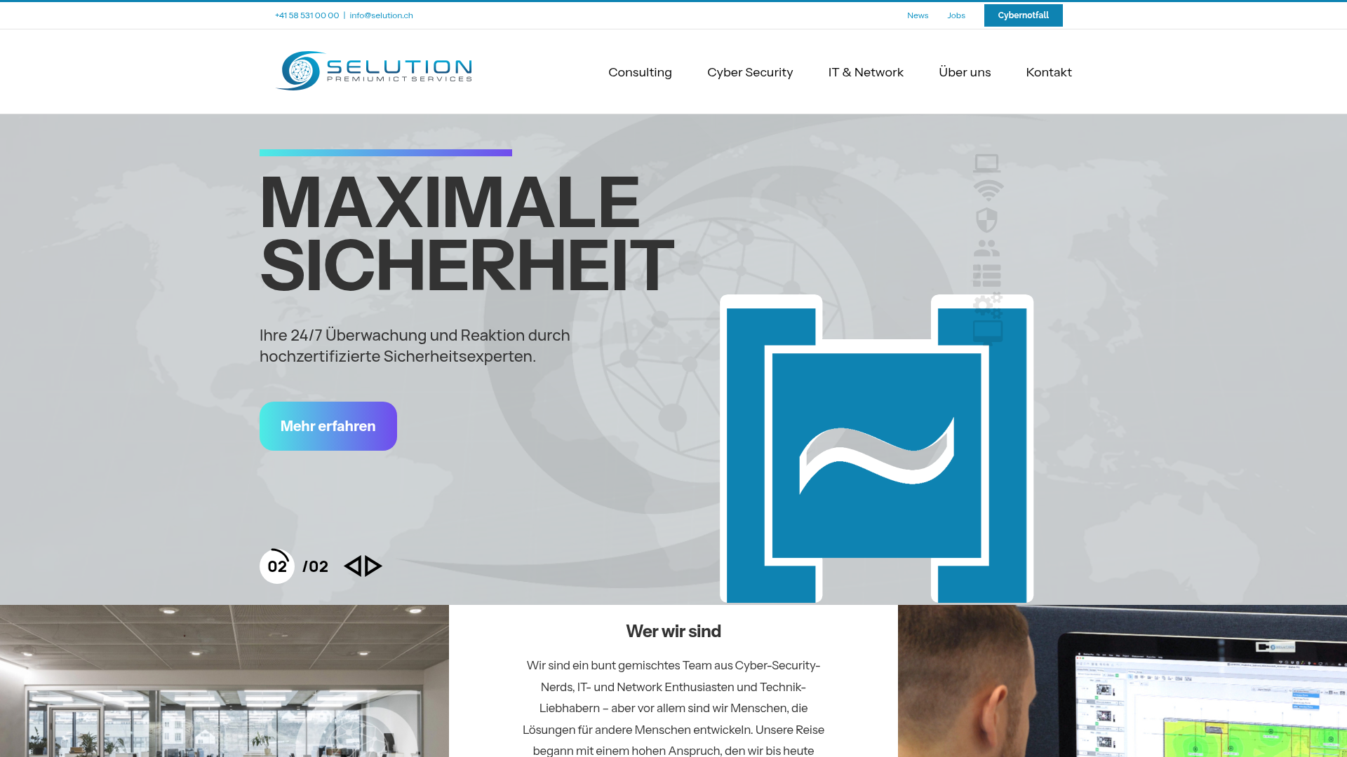 Website von Selution AG