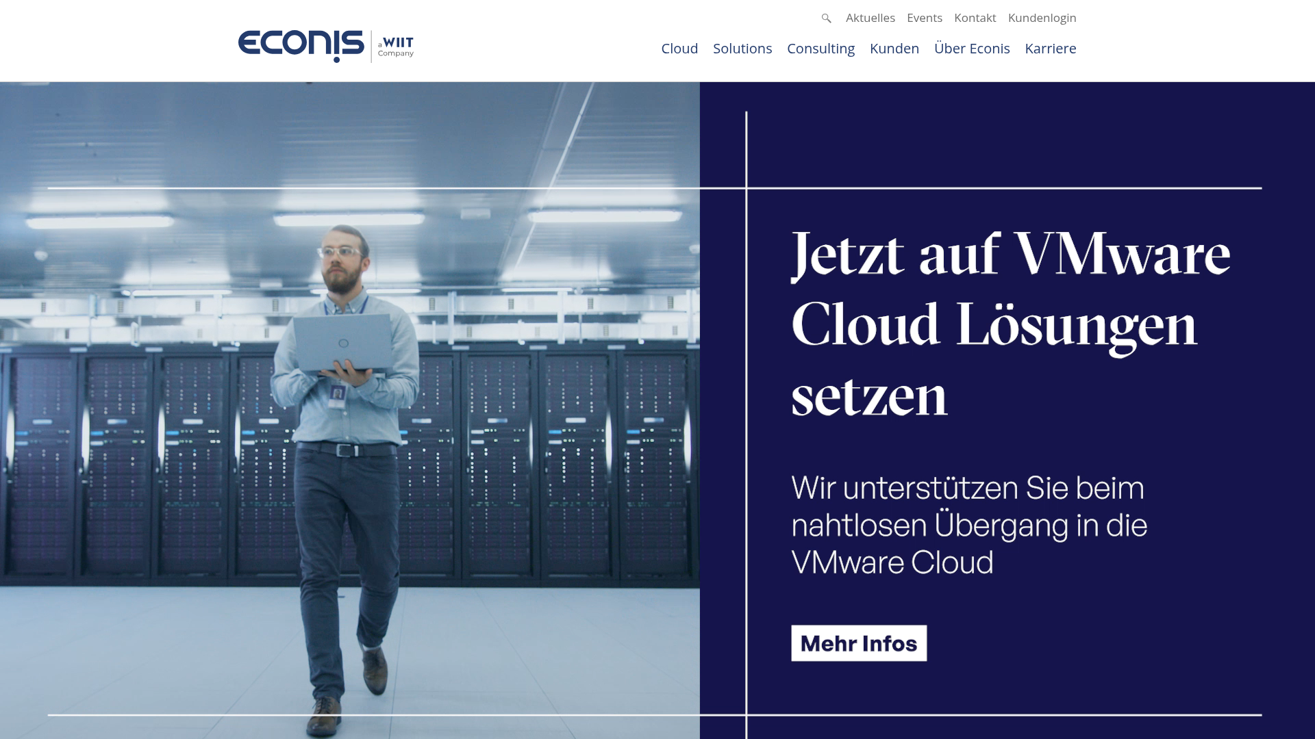 Website of Econis AG