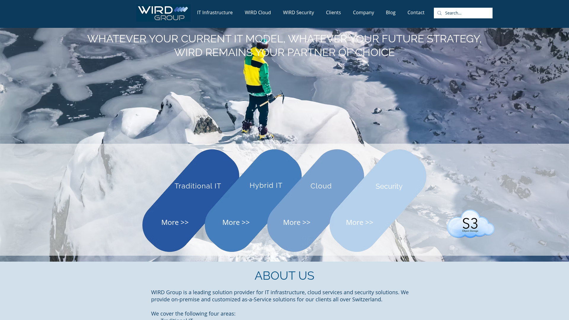 Website von WIRD Group