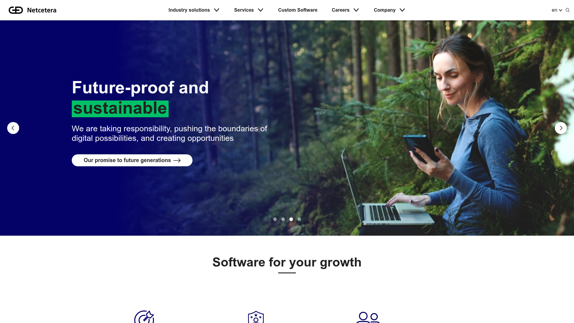 Website von Netcetera AG